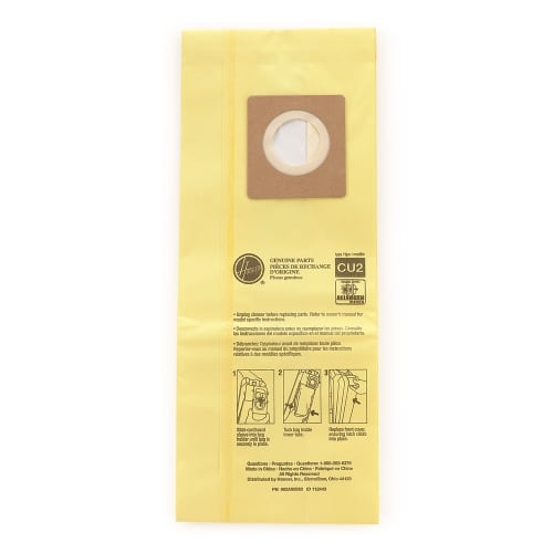 Bolsa para Aspiradora de Alérgenos Hoover® CU2, Amarillo, 4 - 10 pks